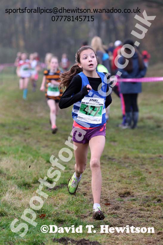 Under-13  girls NEHL, Aykley Heads, Durham. Photo: David T. Hewitson/Sports for All Pics